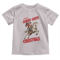 Black Cowboy Santa Christmas Toddler T Shirt African American Western - Wonder Print Shop