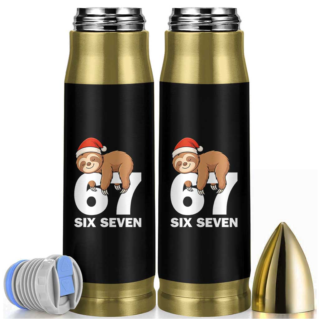 67 Six Seven Bullet Tumbler Funny Sloth Christmas - Wonder Print Shop