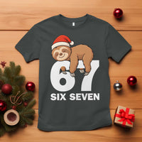 67 Six Seven T Shirt Funny Sloth Christmas - Wonder Print Shop