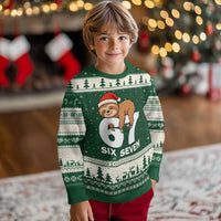 67 Six Seven Ugly Christmas Sweater Funny Sloth Xmas - Wonder Print Shop