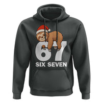 67 Six Seven Hoodie Funny Sloth Christmas - Wonder Print Shop