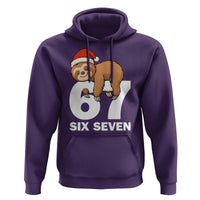 67 Six Seven Hoodie Funny Sloth Christmas - Wonder Print Shop