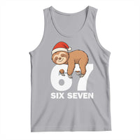 67 Six Seven Tank Top Funny Sloth Christmas - Wonder Print Shop