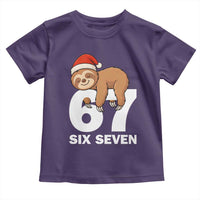 67 Six Seven Toddler T Shirt Funny Sloth Christmas - Wonder Print Shop