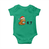 67 Six Seven Baby Onesie Funny Bigfoot Christmas - Wonder Print Shop