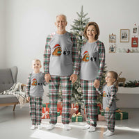 67 Six Seven Plaid Pajama Set Funny Bigfoot Christmas - Wonder Print Shop