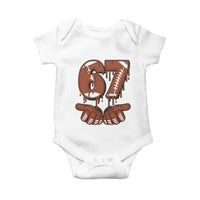 67 Six Seven Baby Onesie Funny Football Meme - Wonder Print Shop