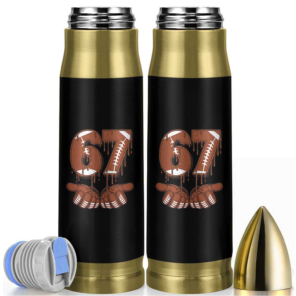 67 Six Seven Bullet Tumbler Funny Football Meme - Wonder Print Shop