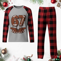 67 Six Seven Plaid Pajama Set Funny Football Meme - Wonder Print Shop