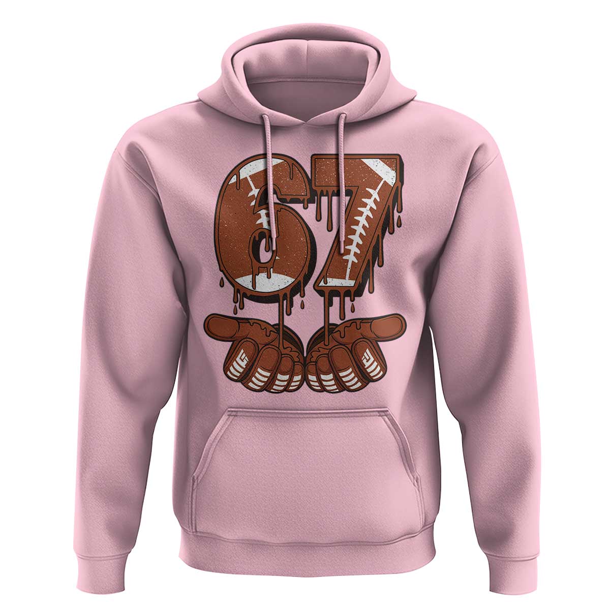 67 Six Seven Hoodie Funny Football Meme - Wonder Print Shop