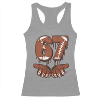 67 Six Seven Racerback Tank Top Funny Football Meme - Wonder Print Shop