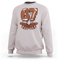 67 Six Seven Sweatshirt Funny Football Meme - Wonder Print Shop