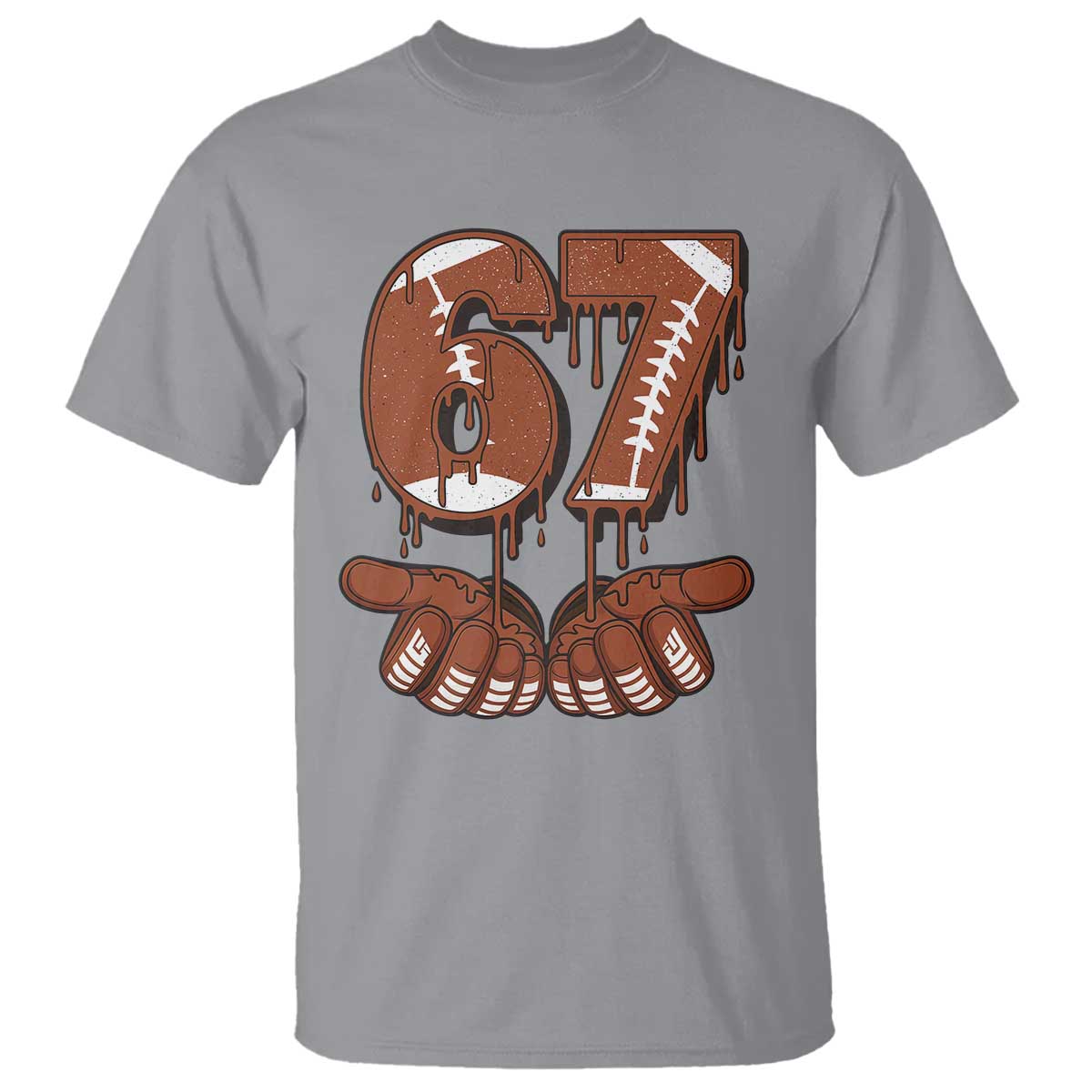 67 Six Seven T Shirt Funny Football Meme - Wonder Print Shop
