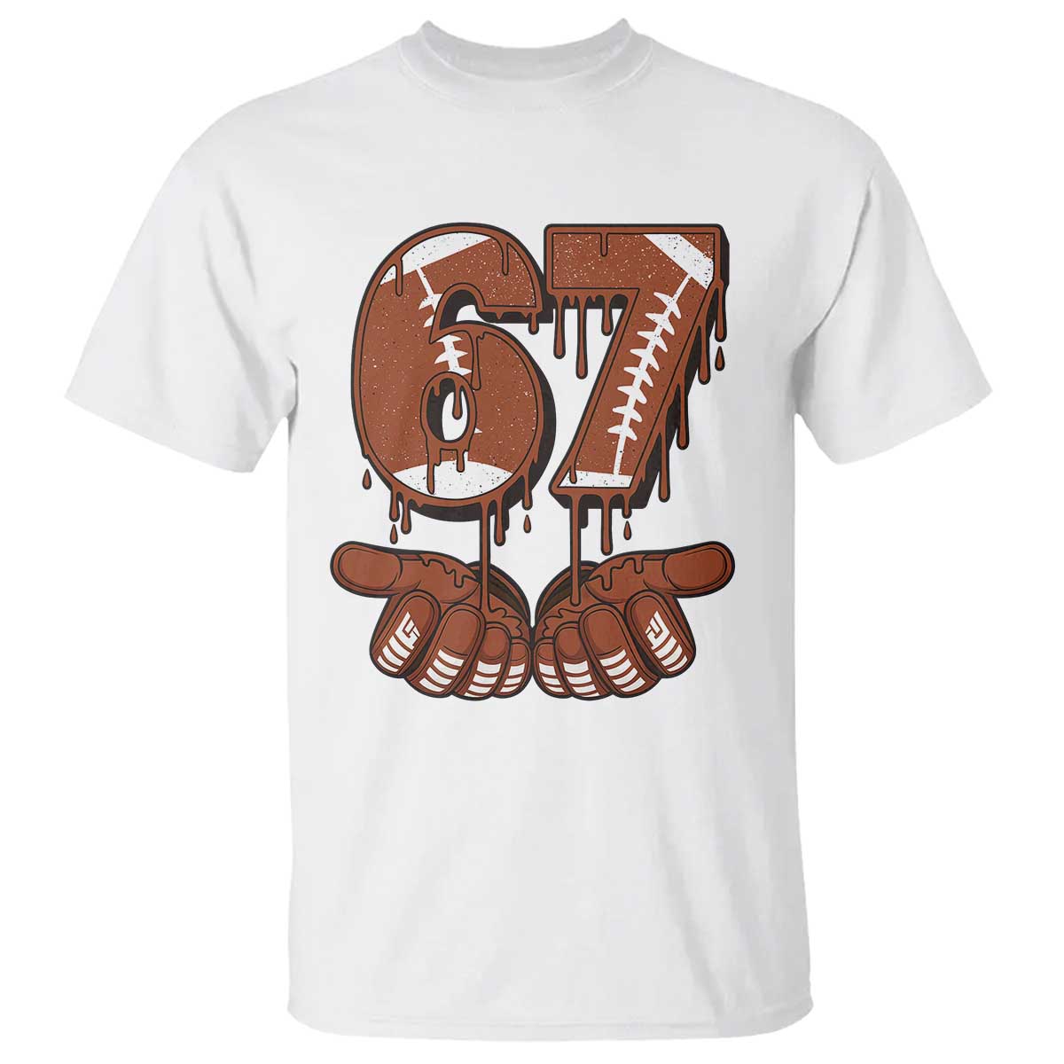 67 Six Seven T Shirt Funny Football Meme - Wonder Print Shop
