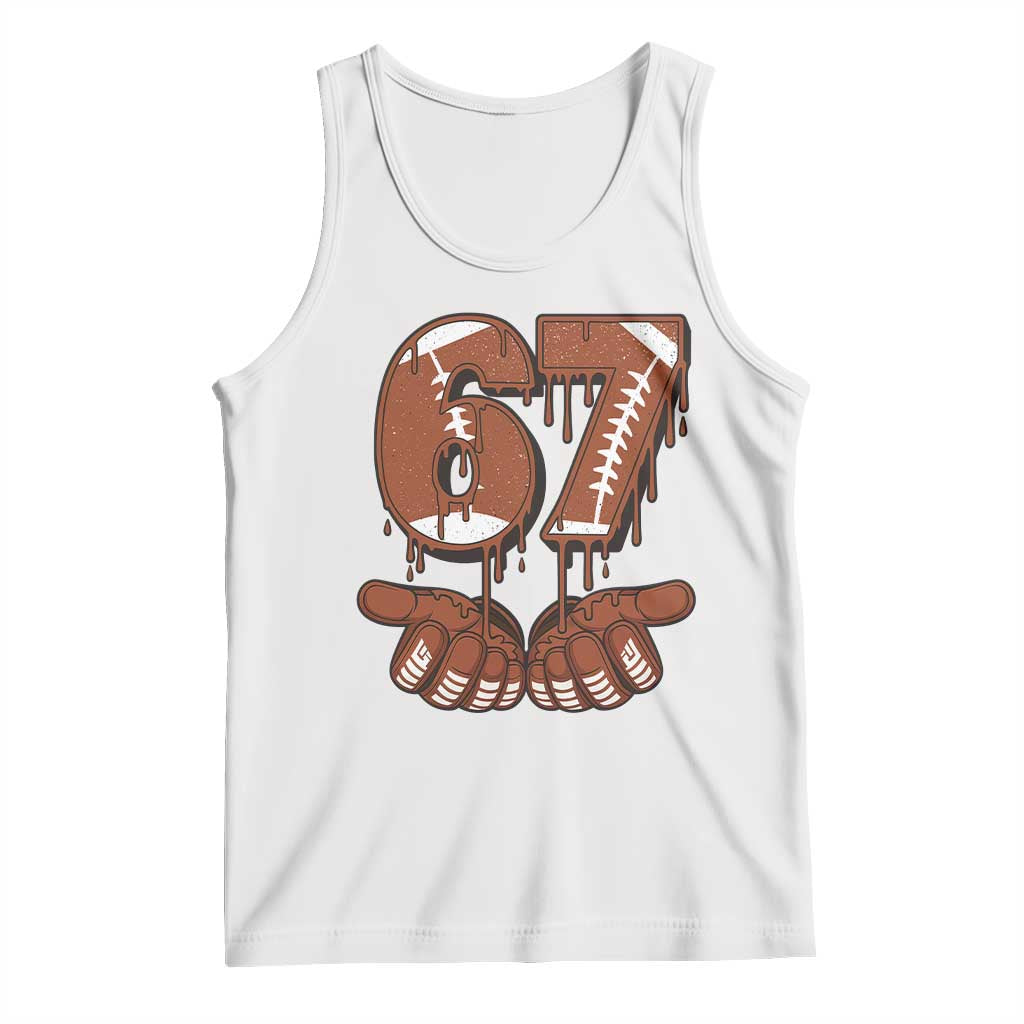 67 Six Seven Tank Top Funny Football Meme - Wonder Print Shop