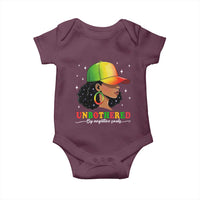 Afro African American Baby Onesie Unbothered By Negative Souls Black Sassy Queen