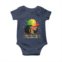 Afro African American Baby Onesie Unbothered By Negative Souls Black Sassy Queen