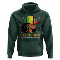 Afro African American Hoodie Unbothered By Negative Souls Black Sassy Queen
