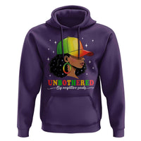 Afro African American Hoodie Unbothered By Negative Souls Black Sassy Queen