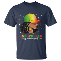 Afro African American T Shirt Unbothered By Negative Souls Black Sassy Queen