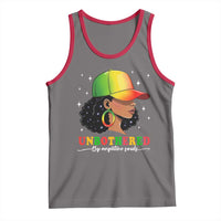 Afro African American Tank Top Unbothered By Negative Souls Black Sassy Queen