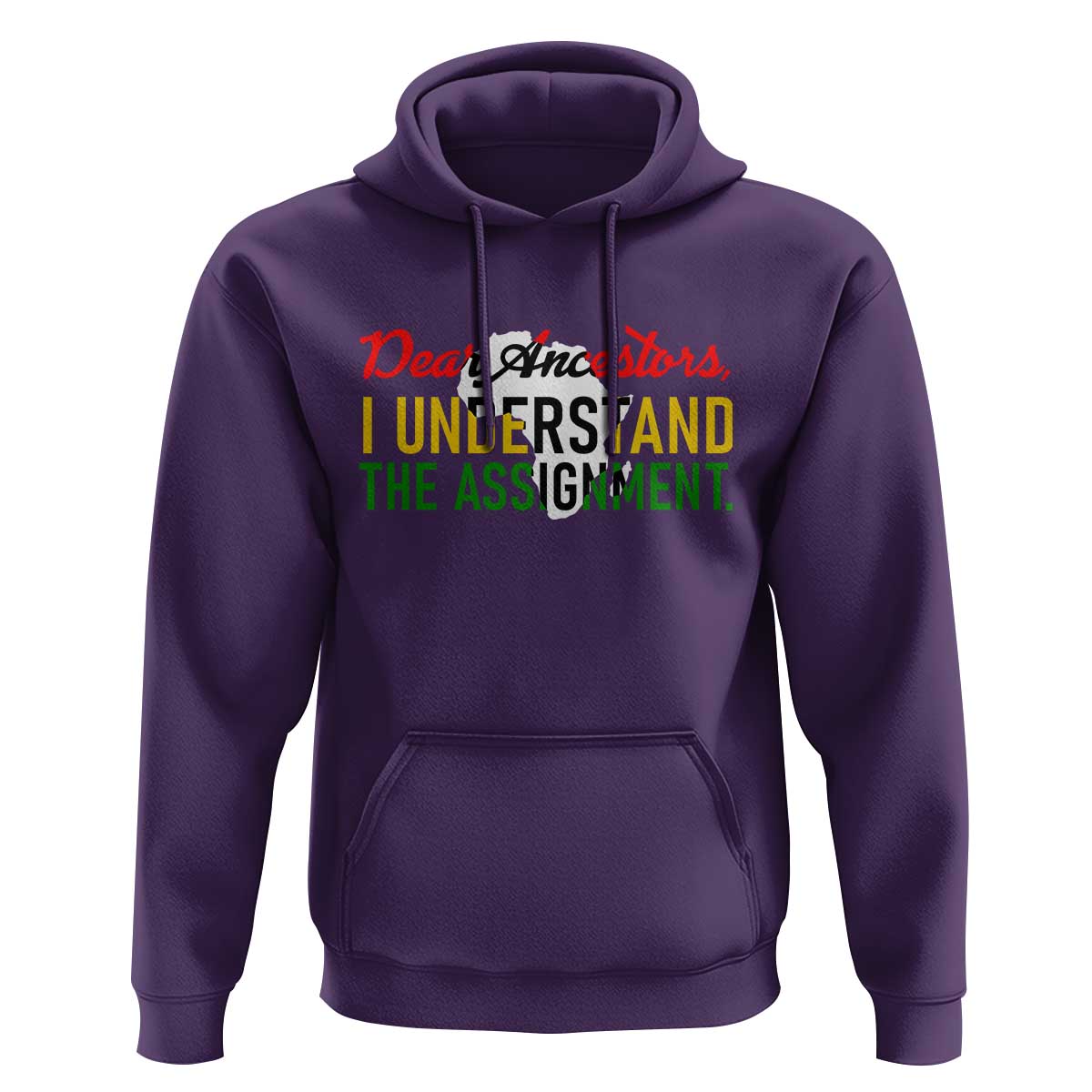 Black History Hoodie Dear Ancestors I Understand The Assignment