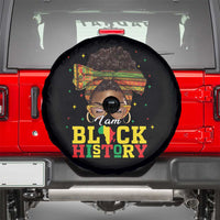 Black History Month Spare Tire Cover Messy Pun Afro African American
