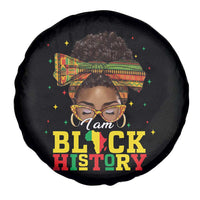 Black History Month Spare Tire Cover Messy Pun Afro African American