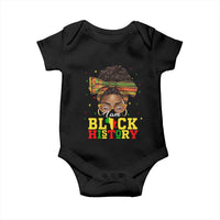 Black History Month Baby Onesie Messy Pun Afro African American