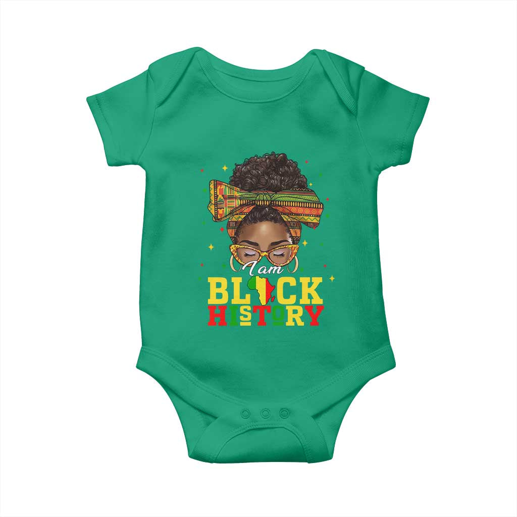 Black History Month Baby Onesie Messy Pun Afro African American