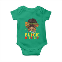 Black History Month Baby Onesie Messy Pun Afro African American