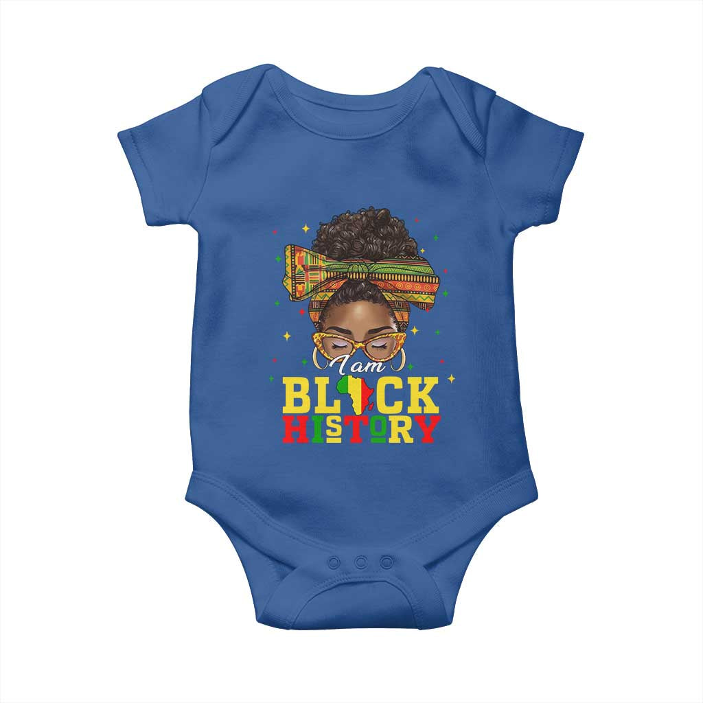 Black History Month Baby Onesie Messy Pun Afro African American