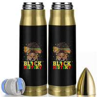 Black History Month Bullet Tumbler Messy Pun Afro African American