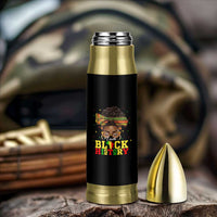 Black History Month Bullet Tumbler Messy Pun Afro African American