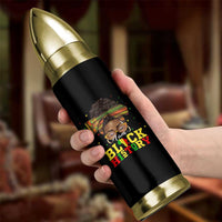 Black History Month Bullet Tumbler Messy Pun Afro African American