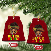 Black History Month Ceramic Ornament Messy Pun Afro African American