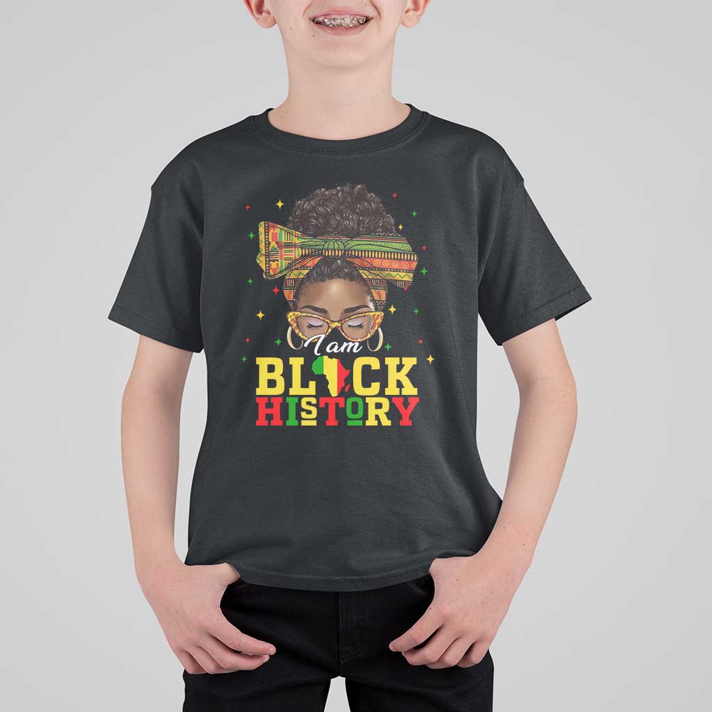 Black History Month T Shirt For Kid Messy Pun Afro African American