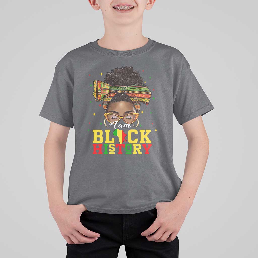 Black History Month T Shirt For Kid Messy Pun Afro African American