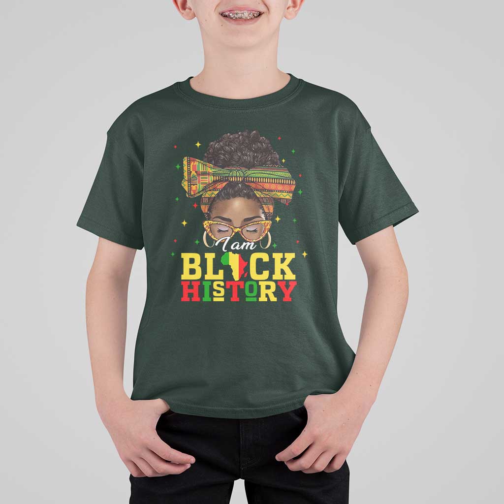 Black History Month T Shirt For Kid Messy Pun Afro African American