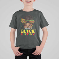 Black History Month T Shirt For Kid Messy Pun Afro African American
