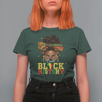 Black History Month T Shirt For Women Messy Pun Afro African American
