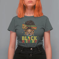 Black History Month T Shirt For Women Messy Pun Afro African American