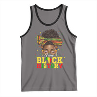 Black History Month Tank Top Messy Pun Afro African American