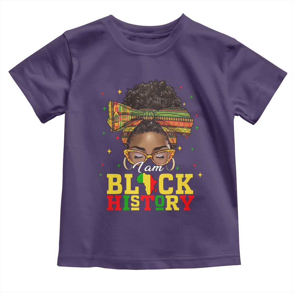 Black History Month Toddler T Shirt Messy Pun Afro African American