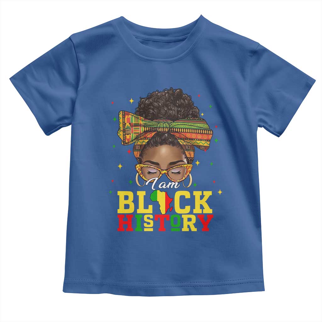 Black History Month Toddler T Shirt Messy Pun Afro African American