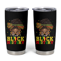 Black History Month Tumbler Cup Messy Pun Afro African American