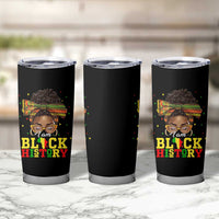 Black History Month Tumbler Cup Messy Pun Afro African American