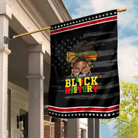 Black History Month Garden Flag Messy Pun Afro African American