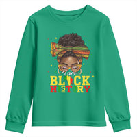 Black History Month Youth Sweatshirt Messy Pun Afro African American