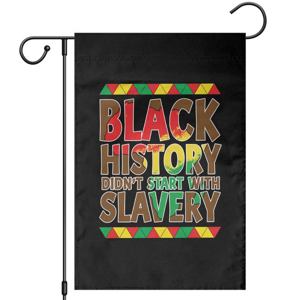 Black History Month Garden Flag Black History Month Didn't Start With Slavery